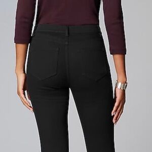 J. Jill black pants size 10 smooth fit straight leg great condition